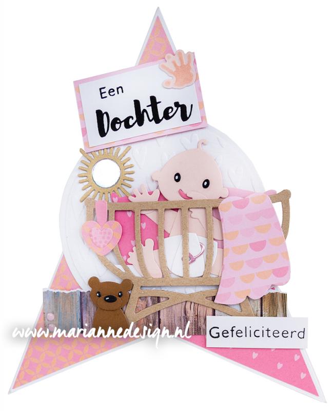 Marianne Design - Stamp & die - New Born handjes & voetjes (CS1085)