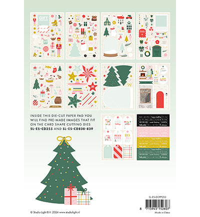 SL Essentials collection | Die-cut paper pad Sweet Christmas