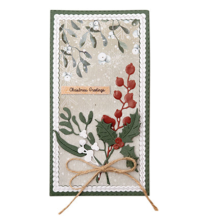 SL Die-cut Paperpad Festive Forest Essentials nr.204