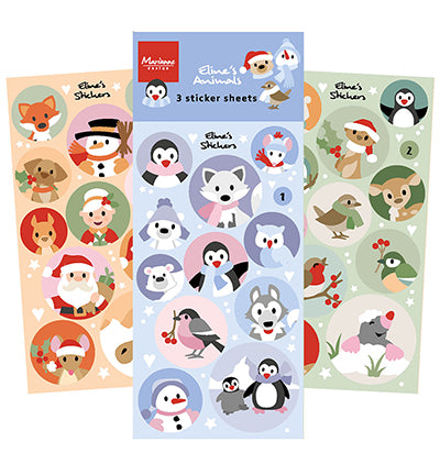 MD Stickers Eline´s animals Christmas & Winter CA3191