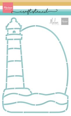 MD Craft stencil Lighthouse by Marleen