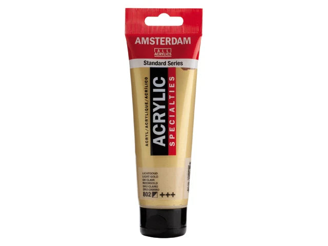 Amsterdam Acrylverf 120ml 802 Lichtgoud