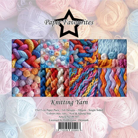 Paper Favourites | 15x15cm Paperpack Knitting Yarn