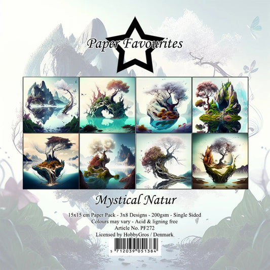 Paper Favourites | 15x15cm Paperpack Mystical Nature